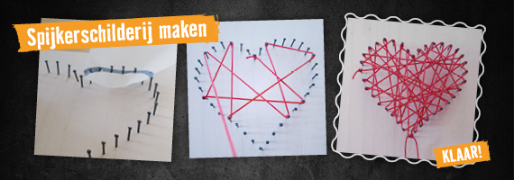 Spijkerschilderij . HORNBACH 