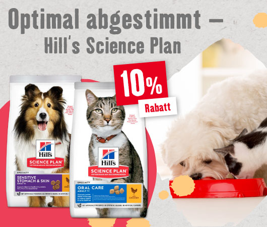 10% auf Hills Science Plan