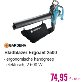 GARDENA Elektrische bladblazer ergojet 2500