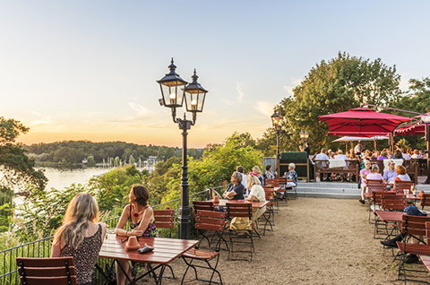 restaurants in particularly idyllic locations