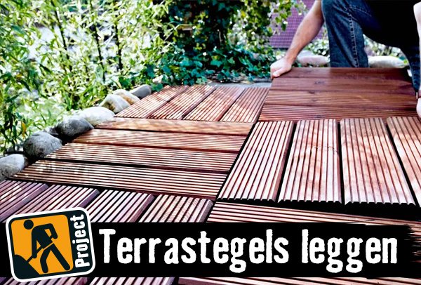 Houten terrastegels leggen | HORNBACH