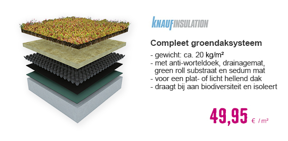 KNAUF Urbanscape groendaksysteem, compleet | HORNBACH