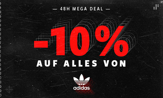 -10% AUF ALLES VON ADIDAS