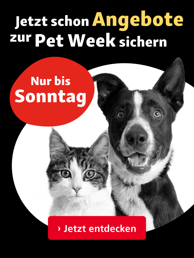 Jetzt schon Angebote zur Pet Week sichern