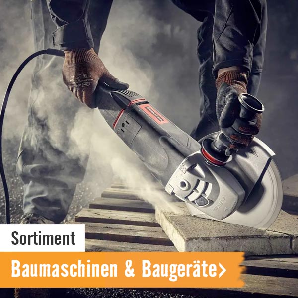 Baumaschinen und Baugeräte im HORNBACH Onlineshop