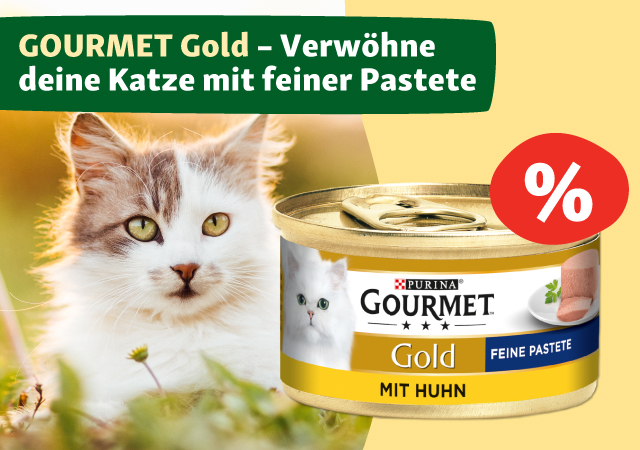 Gourmet Gold - Verwöhne deine Katze mit feiner Pastete