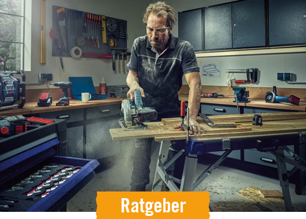 HORNBACH Ratgeber Ein Akku für alle Geräte