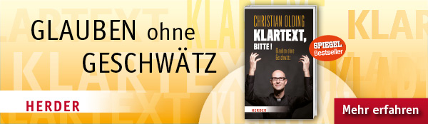 Anzeige: Herder Verlag // Christian Olding – Klartext, bitte! 