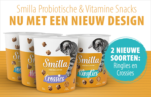 Smilla Probiotische & Vitamine Snacks nu met een nieuw design!
