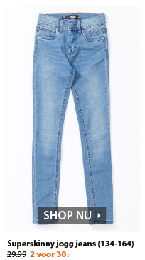 Stoere super skinny jogg jeans voor jongens. Zit super comfy en heeft een mooie pasvorm. Eindeloos te combineren met leuke tops en T-shirts en een paar sneakers.