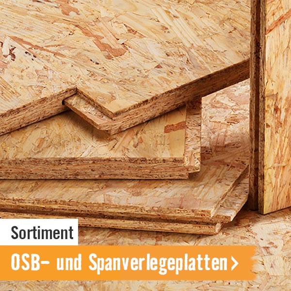 OSB- und Spanverlegeplatten im HORNBACH Onlineshop