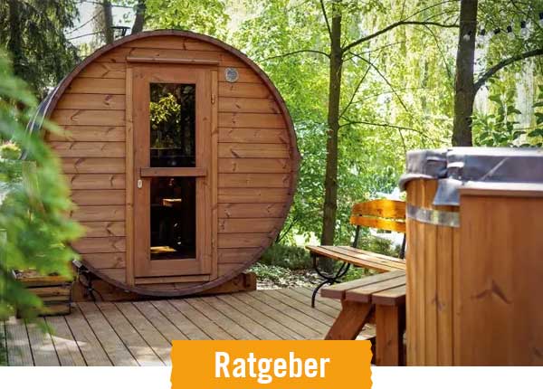 HORNBACH Ratgeber Gartensauna selber bauen