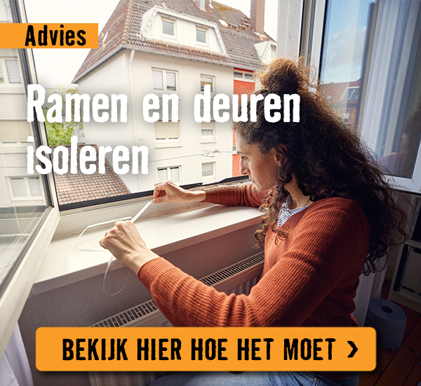 Ramen en deuren isoleren | HORNBACH