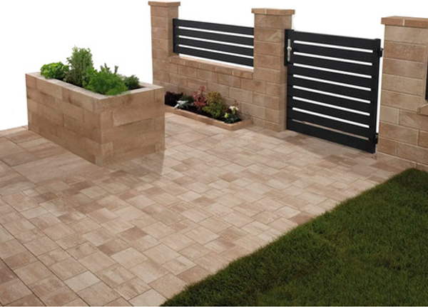FLAIRSTONE Universalstein Natur Toskana klein 30x24x6 cm