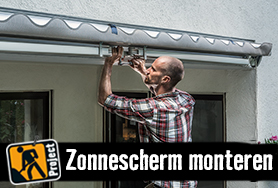 Zonnescherm monteren | HORNBACH