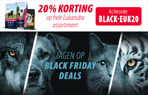 20% korting op het Eukanuba assortiment!