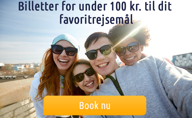 Billetter for under 100 kr. til dit favoritrejsemål