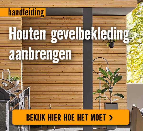 Gevel bekleden met hout | HORNBACH