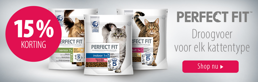 15% korting op Perfect Fit Droogvoer