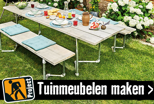 Zelf tuinmeubelen maken | HORNBACH