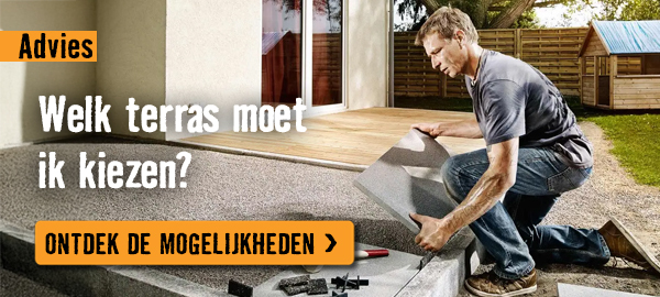 Welk terras moet ik kiezen? | HORNBACH