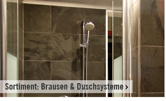 Sortiment Brausen & Duschsysteme