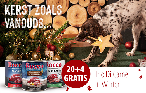 20 + 4 gratis! Rocco Trio Di Carne + Winter
