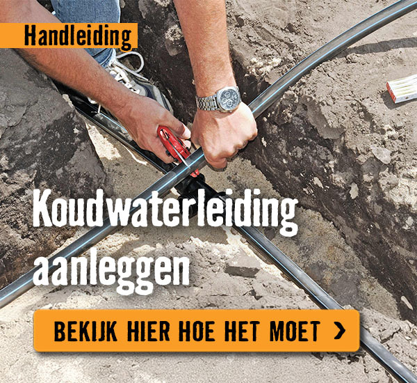 Koudwaterleiding aanleggen | HORNBACH