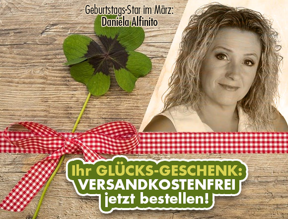 Ihr Glücks-Geschenk: VERSANDKOSTENFREI bestellen!