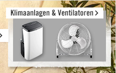 Klimaanlagen & Ventilatoren im Onlineshop