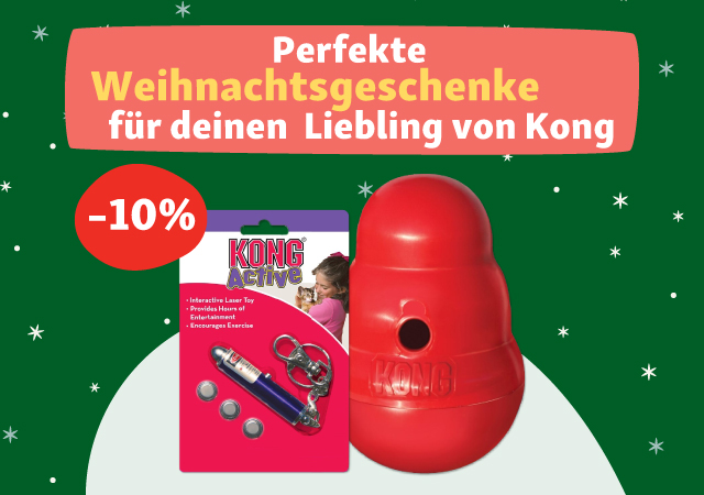 Perfekte Weihnachtsgeschenke für deinen Liebling von Kong