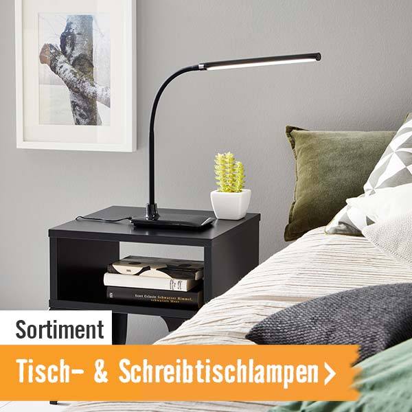 Tischlampen und Schreibtischlampen im HORNBACH Onlineshop