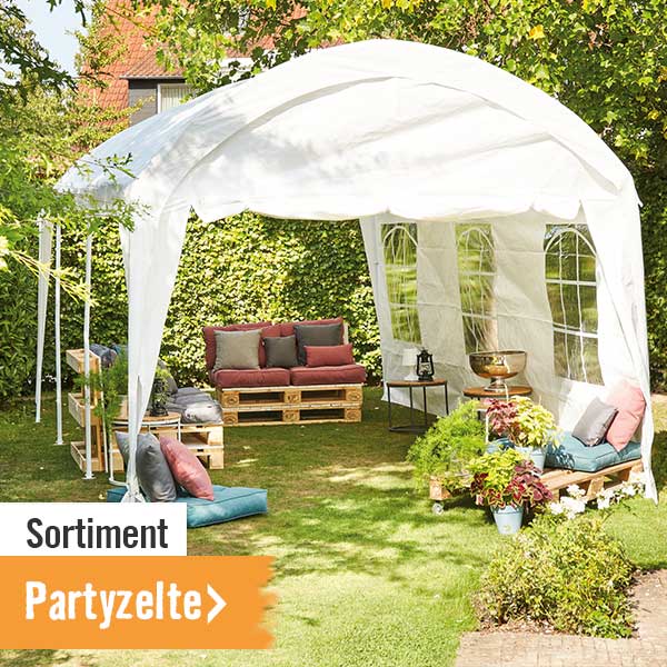 Partyzelte im HORNBACH Onlineshop