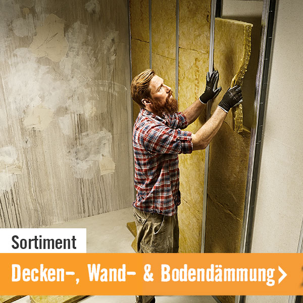 Decken-, Wand- und Bodendämmung im HORNBACH Onlineshop