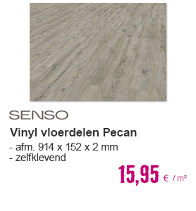 SENSO Vinyl vloerdelen zelfklevend Pecan | HORNBACH