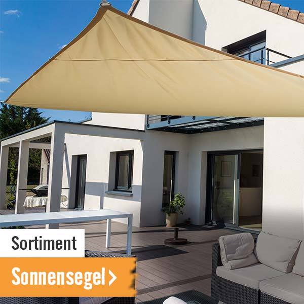 Sonnensegel im HORNBACH Onlineshop