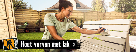 Hout verven met lak | HORNBACH 