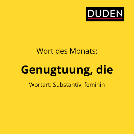 Duden: Zum Wort des Monats