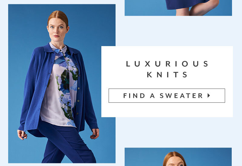 LUXURIOUS KNITS FIND A SWEATER 