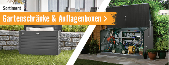 Gartenschränke & Auflagenboxen im Onlineshop