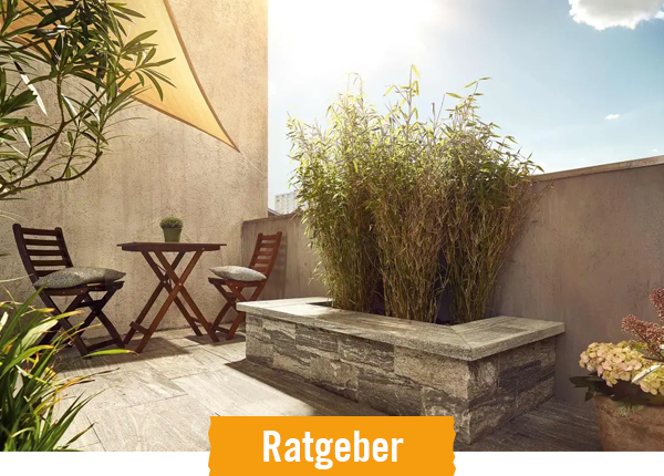 HORNBACH Ratgeber Terrasse beschatten