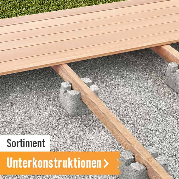 Unterkonstruktionen im HORNBACH Onlineshop