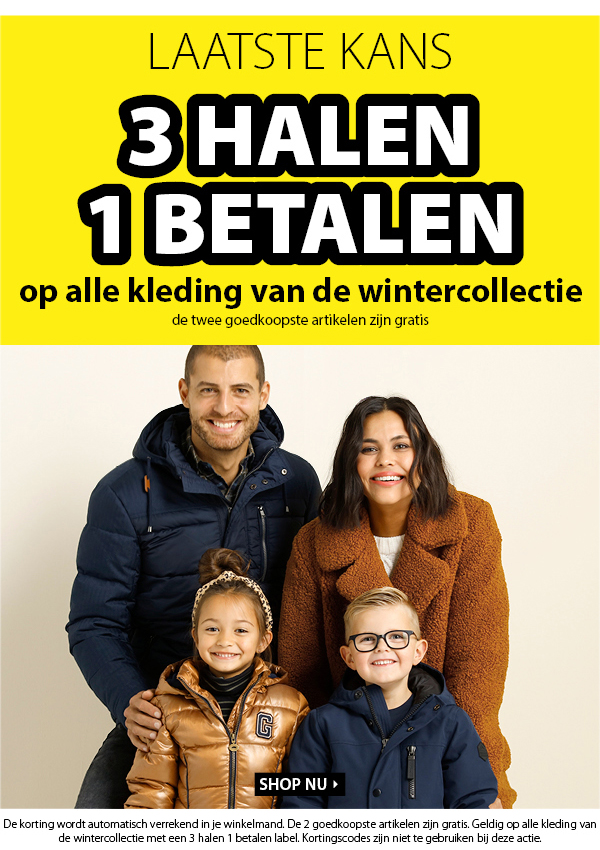 Laatste kans | 3 halen 1 betalen