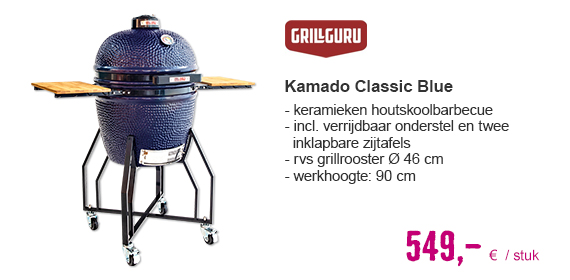 GRILL GURU Kamado Classic Blue | HORNBACH