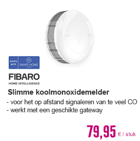 FIBARO Koolmonoxidemelder wit . HORNBACH