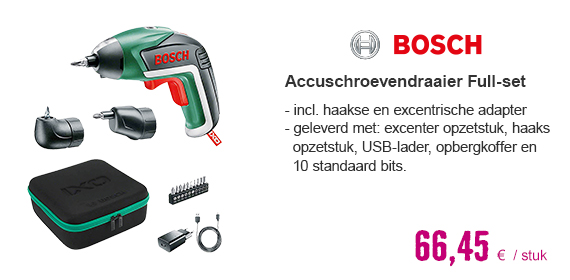 BOSCH Accuschroevendraaier | HORNBACH