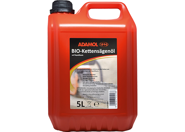 Bio-Kettensägenöl Adamol 5 L