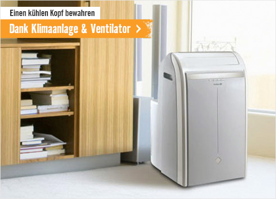 Klimaanlagen & Ventilatoren im Onlineshop