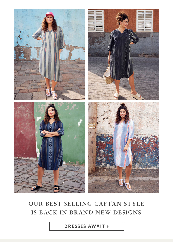 Our best selling caftan style is back in brand new designs.