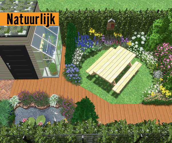 De natuurlijke tuin . HORNBACH